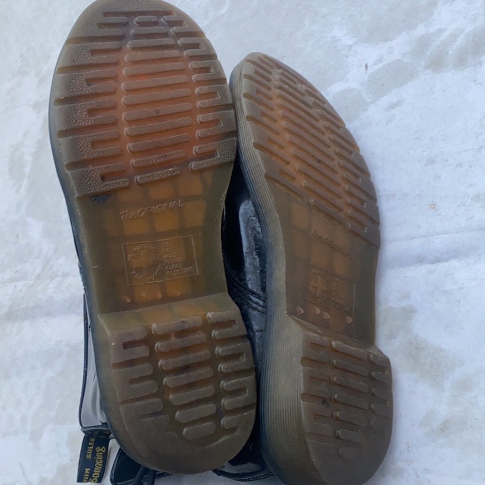 Doc Martens 1460 Boots Womens Size 8 Shoes Black Eye 8 Patent Leather C… - Picture 5 of 8